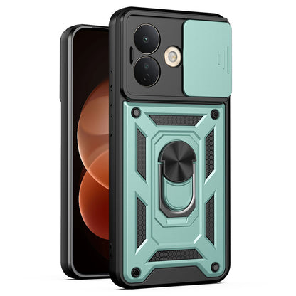 Case for Xiaomi Redmi Note 17 Pro, Techsuit, CamShield, Green