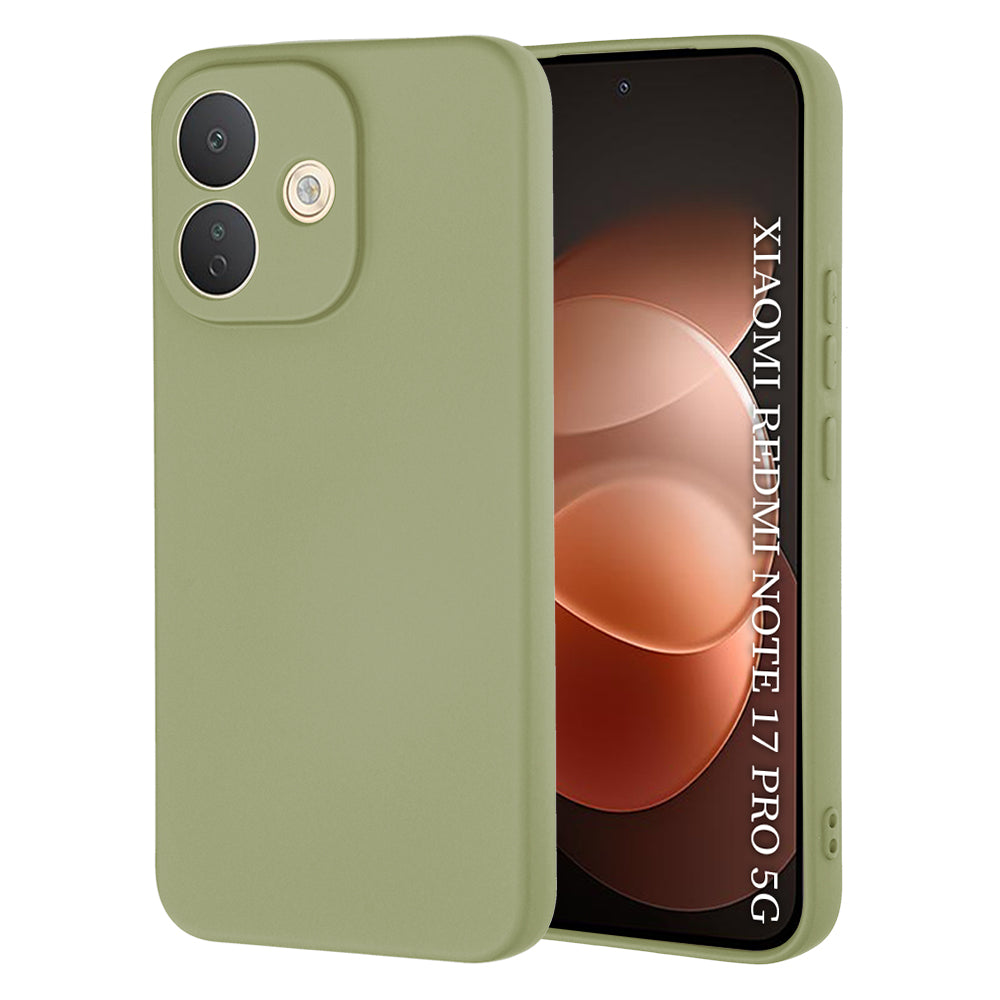 Ovitek za Xiaomi Redmi Note 17 Pro, Techsuit, SoftFlex, Matcha