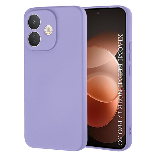 Ovitek za Xiaomi Redmi Note 17 Pro, Techsuit, SoftFlex, svetlo vijoličen
