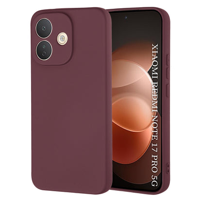 Ovitek za Xiaomi Redmi Note 17 Pro, Techsuit, SoftFlex, bordo