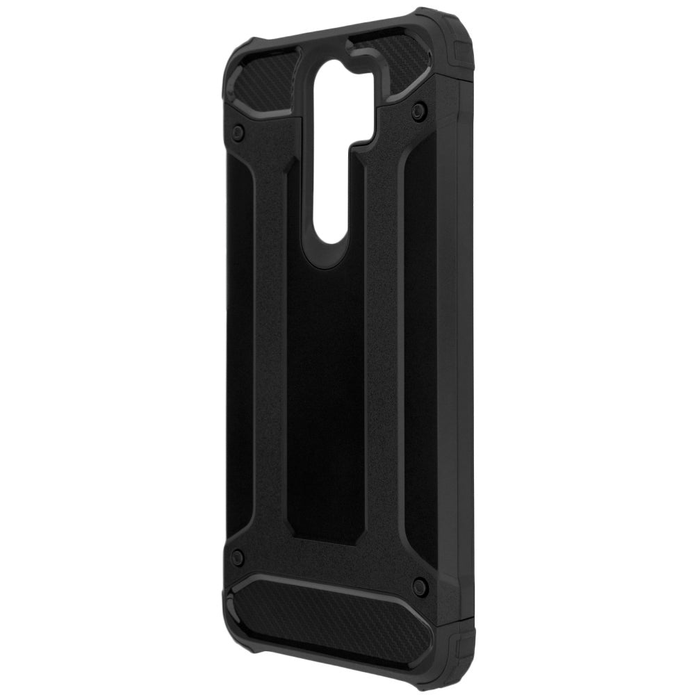 Ovitek za Xiaomi Redmi Note 8 Pro, Techsuit, Hybrid Armor, Črn