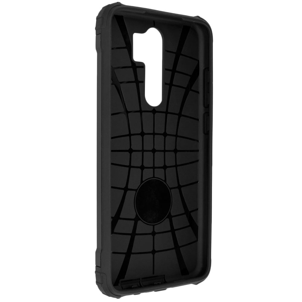 Ovitek za Xiaomi Redmi Note 8 Pro, Techsuit, Hybrid Armor, Črn