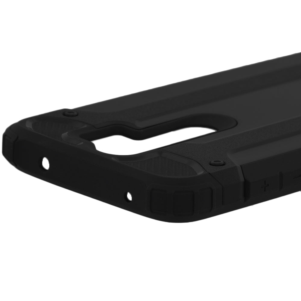 Ovitek za Xiaomi Redmi Note 8 Pro, Techsuit, Hybrid Armor, Črn