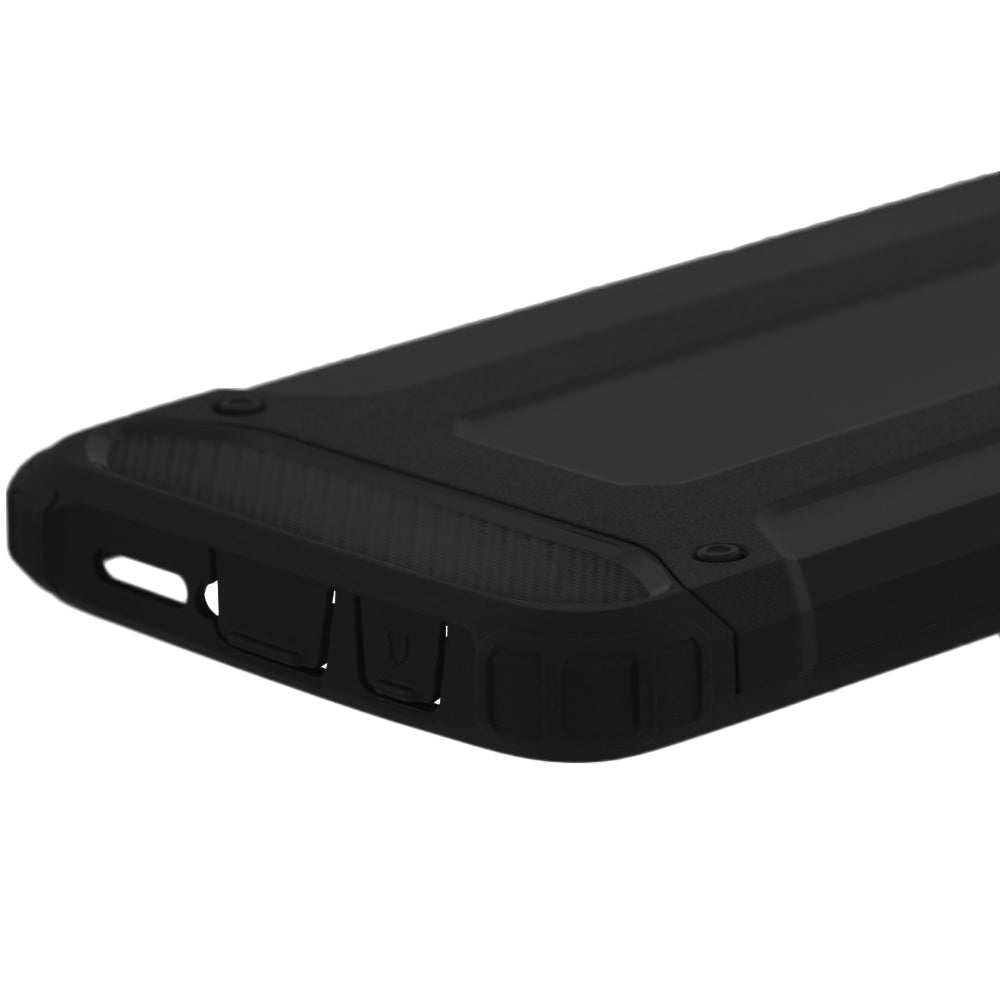 Ovitek za Xiaomi Redmi Note 8 Pro, Techsuit, Hybrid Armor, Črn