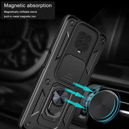 Case for Xiaomi Redmi Note 9S / Note 9 Pro / Note 9 Pro Max, Techsuit, CamShield, Black