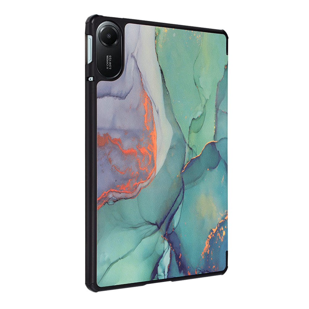 Ovitek za Xiaomi Redmi Pad 2, Techsuit, FoldPro Green Time, večbarven