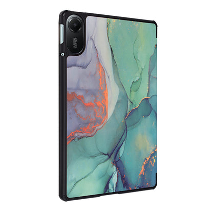 Ovitek za Xiaomi Redmi Pad 2, Techsuit, FoldPro Green Time, večbarven