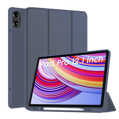 Ovitek za Xiaomi Redmi Pad Pro / Pad / Pad Pro 5G, Techsuit, Flex Trifold, Temno modra