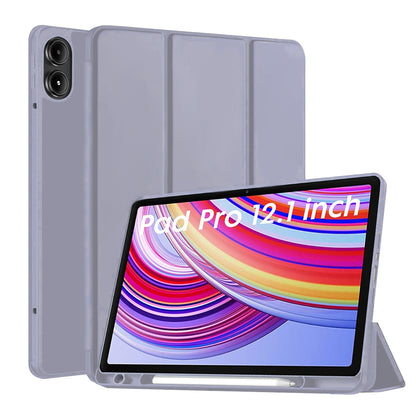 Ovitek za Xiaomi Redmi Pad Pro / Pad / Pad Pro 5G, Techsuit, Flex Trifold, Vijoličen