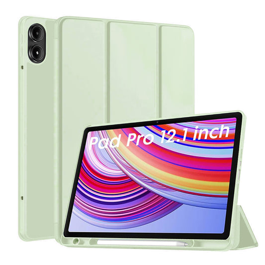 Ovitek za Xiaomi Redmi Pad Pro / Pad / Pad Pro 5G, Techsuit, Flex Trifold, Matcha zelena