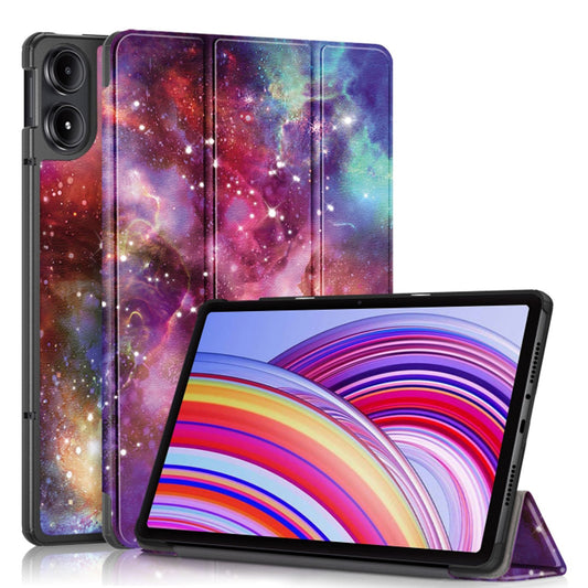 Ovitek za Xiaomi Redmi Pad Pro / Pad / Pad Pro 5G, Techsuit, FoldPro Galaxy, večbarven