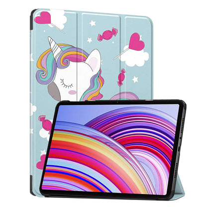 Ovitek za Xiaomi Redmi Pad Pro / Pad / Pad Pro 5G, Techsuit, FoldPro Unicorn, večbarven