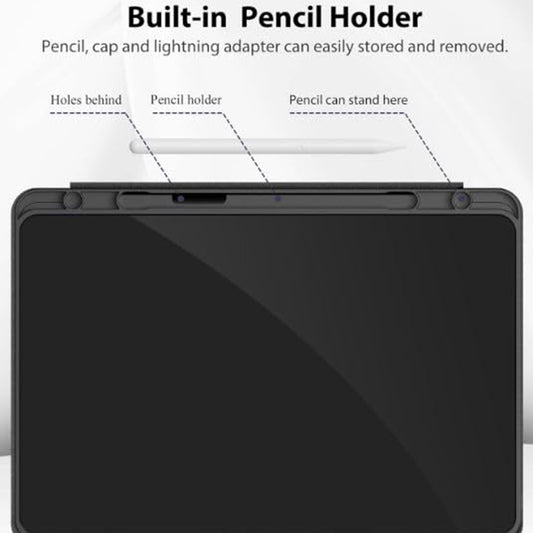 Ovitek za Xiaomi Redmi Pad SE 8.7, Techsuit, Flex Trifold, črn