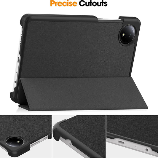 Ovitek za Xiaomi Redmi Pad SE 8.7, Techsuit, FoldPro, Črn