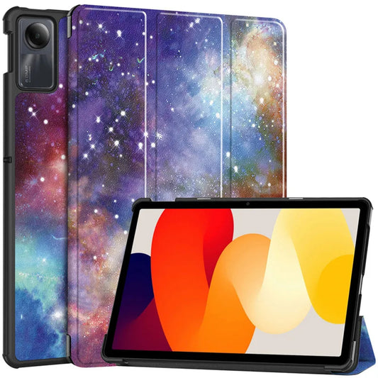 Ovitek za Xiaomi Redmi Pad SE, Techsuit, FoldPro Galaxy, večbarven