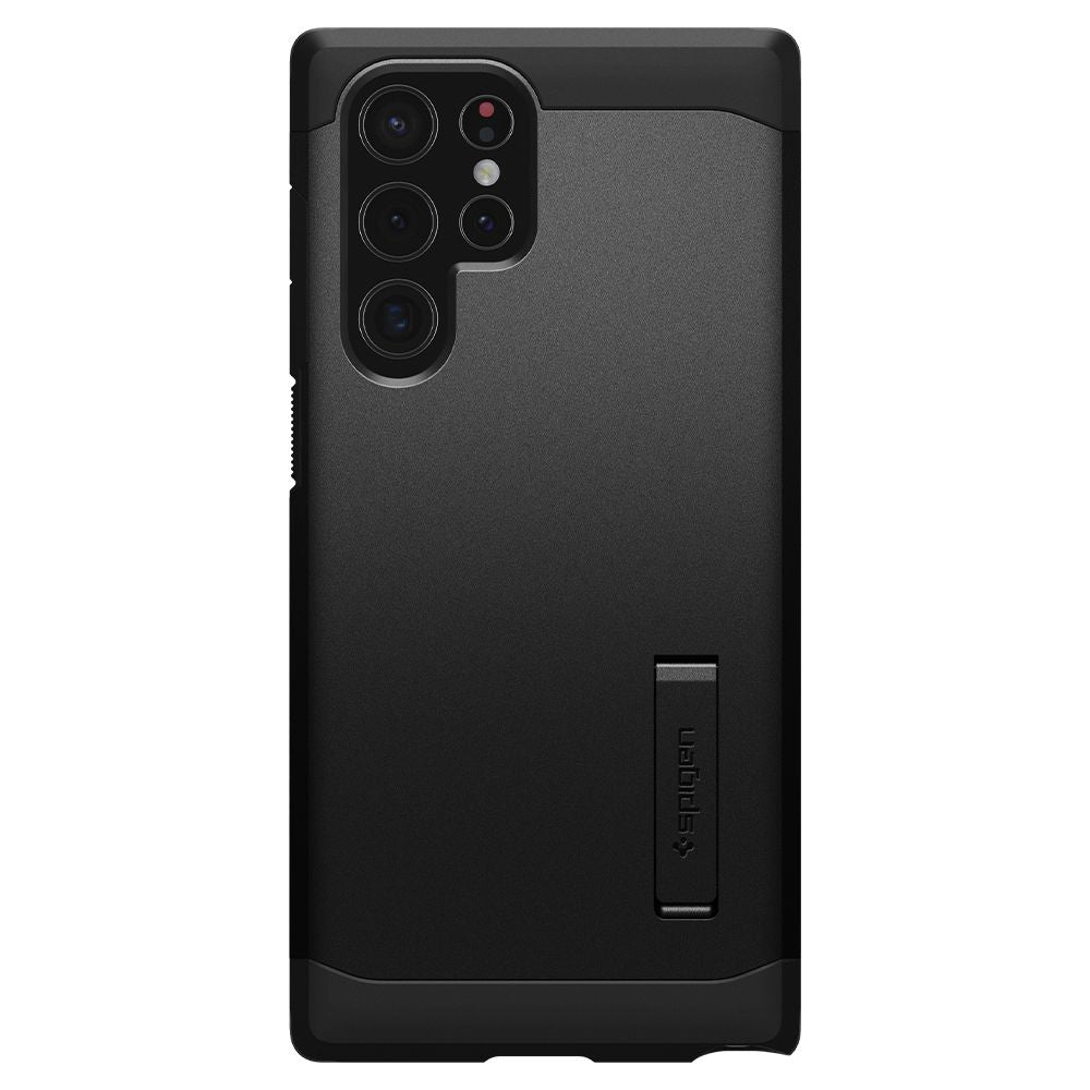 Ovitek za Samsung Galaxy S22 Ultra 5G S908, Spigen, Tough Armor, črn ACS03923
