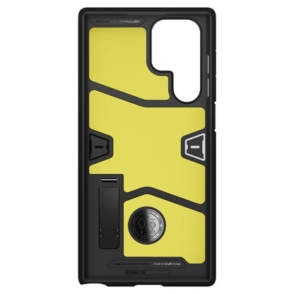 Ovitek za Samsung Galaxy S22 Ultra 5G S908, Spigen, Tough Armor, črn ACS03923