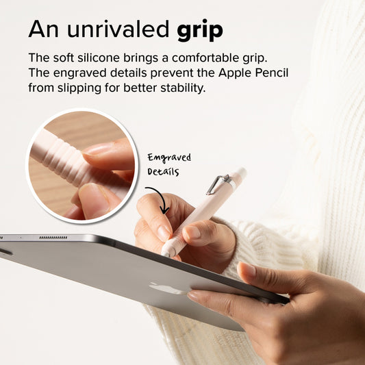 Ovitek Ringke Drafting za Apple Pencil Pro / Pencil (Generacija 2), Bel