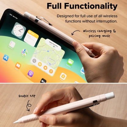 Ovitek Ringke Drafting za Apple Pencil Pro / Pencil (Generacija 2), Bel