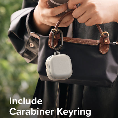 Ringke Onyx Magnetic Case for Samsung Galaxy Buds4 / Buds4 Pro, Gray