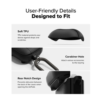Magnetni ovitek Ringke Onyx za Apple AirPods 4, zelen