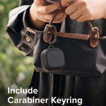 Ovitek Ringke Onyx Magnetic za Samsung Galaxy Buds4 / Buds4 Pro, črn