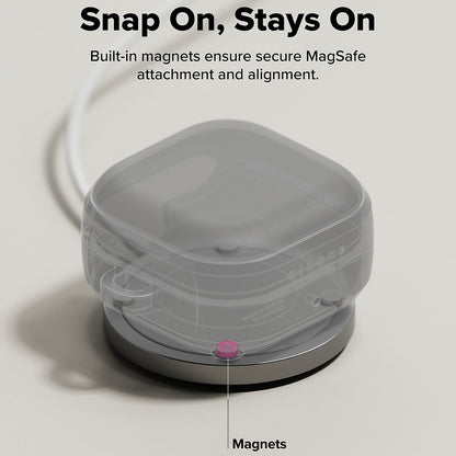 Ovitek Ringke Onyx Magnetic za Samsung Galaxy Buds4 / Buds4 Pro, črn