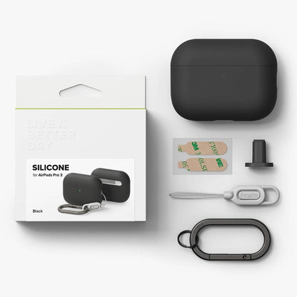 Ovitek Ringke za Apple AirPods 3, Črn