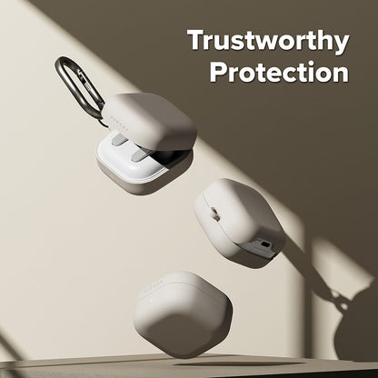 Ovitek Ringke za Samsung Galaxy Buds4 / Buds4 Pro, Krem