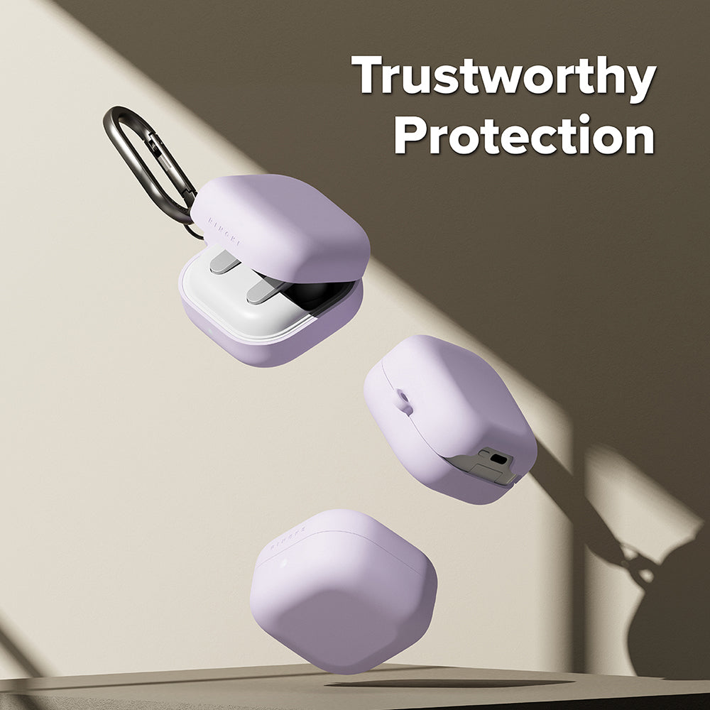 Ringke Case for Samsung Galaxy Buds4 / Buds4 Pro, Light Purple