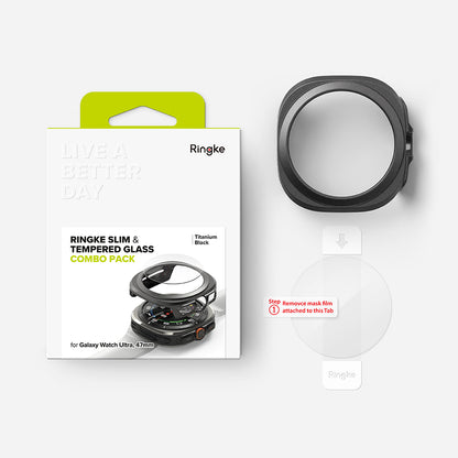 Ovitek Ringke Slim za Samsung Galaxy Watch Ultra, siv