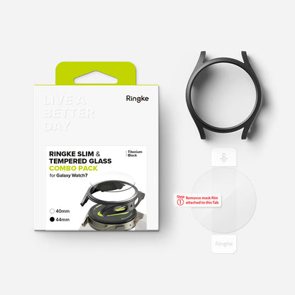 Ovitek Ringke Slim za Samsung Galaxy Watch7 44mm, siv