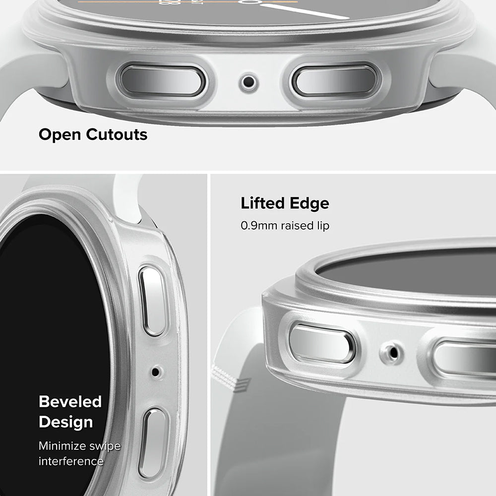 Ringke Slim Case for Samsung Galaxy Watch8 44mm, Set of 2, Transparent