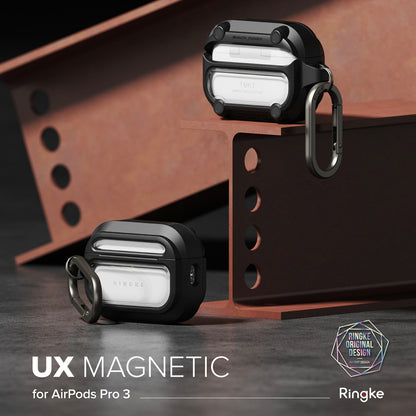 Ovitek Ringke UX za Apple AirPods Pro 3, Prozoren