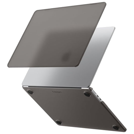 Ovitek Spigen Airskin za Apple MacBook Air 13-palčni (2026) / (2025) / (2024) / (2022), mat črn ACS11531