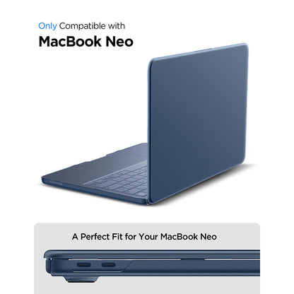 Ovitek Spigen Airskin za Apple MacBook Neo 13-palčni, Indigo Satiniran ACS11814