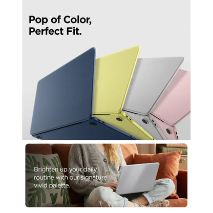 Ovitek Spigen Airskin za Apple MacBook Neo 13-palčni, Indigo Satiniran ACS11814