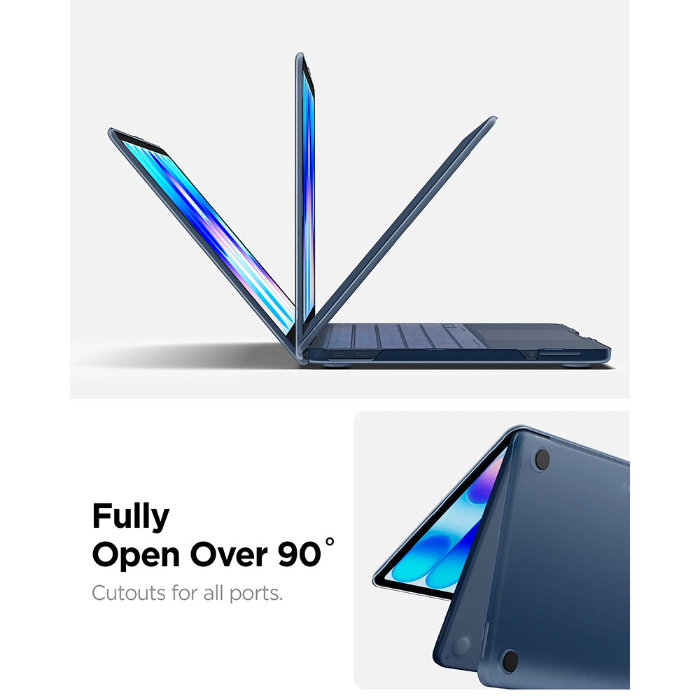 Ovitek Spigen Airskin za Apple MacBook Neo 13-palčni, Indigo Satiniran ACS11814