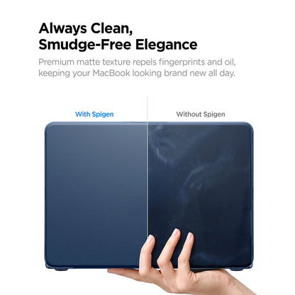 Ovitek Spigen Airskin za Apple MacBook Neo 13-palčni, Indigo Satiniran ACS11814
