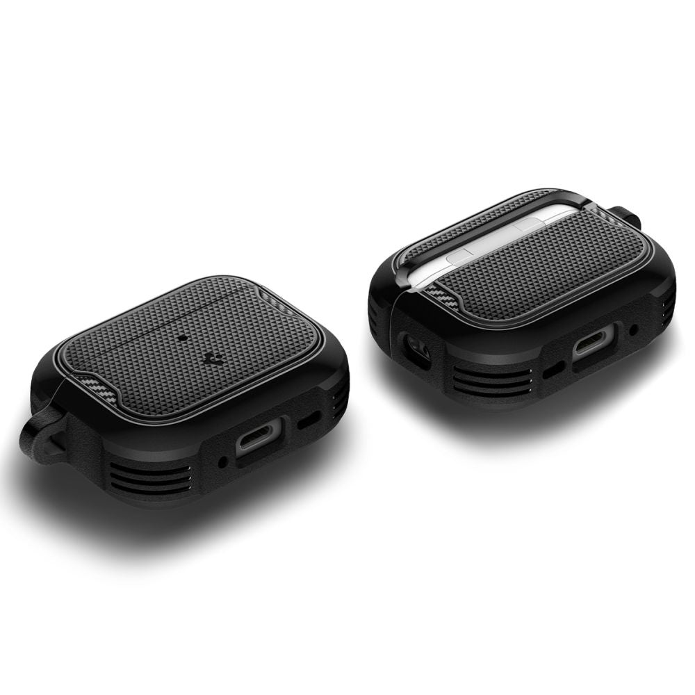 Ovitek Spigen Core Armor za Apple AirPods Pro 3, Mat Črn