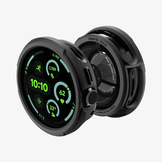 Ovitek Spigen Liquid Air za Google Pixel Watch 4 45mm, mat črn ACS11222