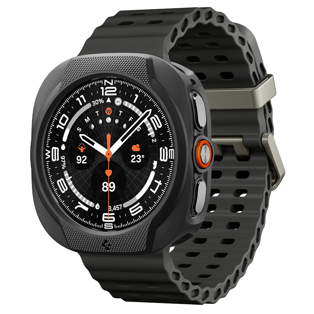 Ovitek Spigen Liquid Air za Samsung Galaxy Watch Ultra2, mat črn ACS11610