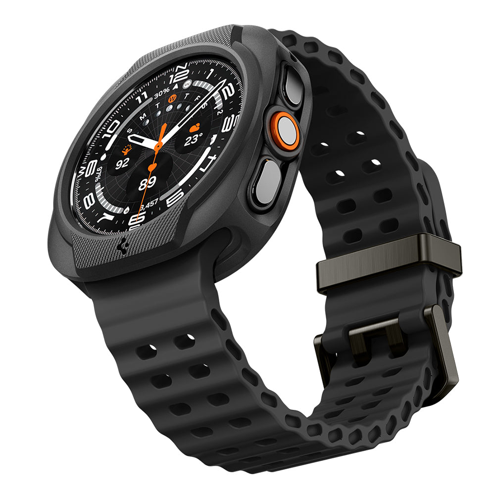 Ovitek Spigen Liquid Air za Samsung Galaxy Watch Ultra2, mat črn ACS11610