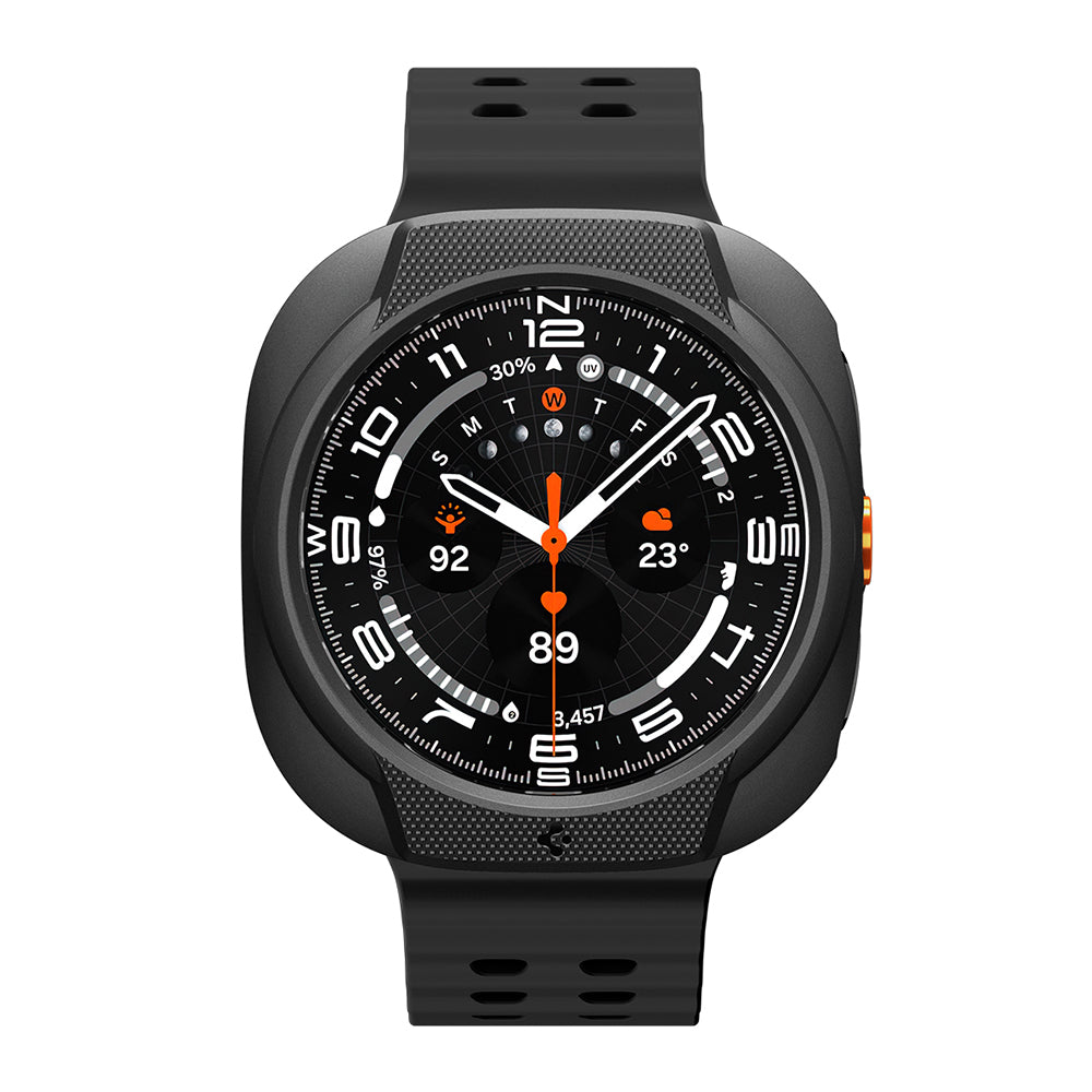 Ovitek Spigen Liquid Air za Samsung Galaxy Watch Ultra2, mat črn ACS11610