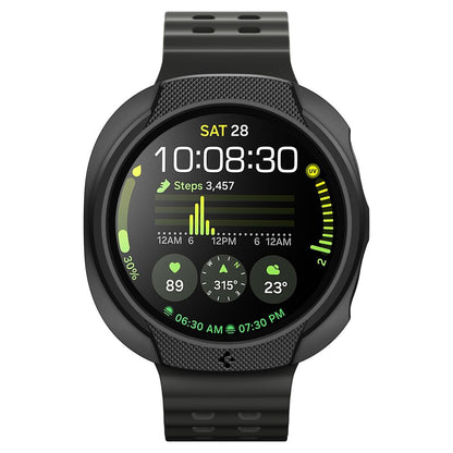 Ovitek Spigen Liquid Air za Samsung Galaxy Watch8 40mm, Mat Črn ACS09840
