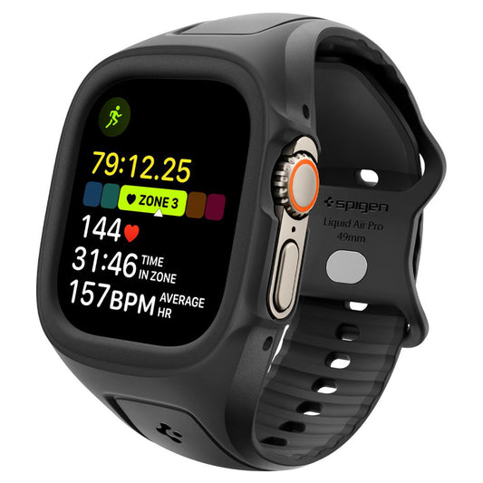Ovitek Spigen Liquid Air Pro za Apple Watch Ultra Series, črn ACS05463