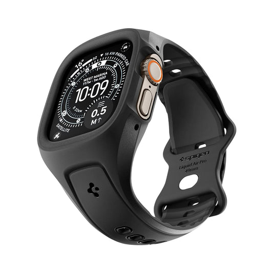 Ovitek Spigen Liquid Air Pro za Apple Watch Ultra Series, črn ACS05463