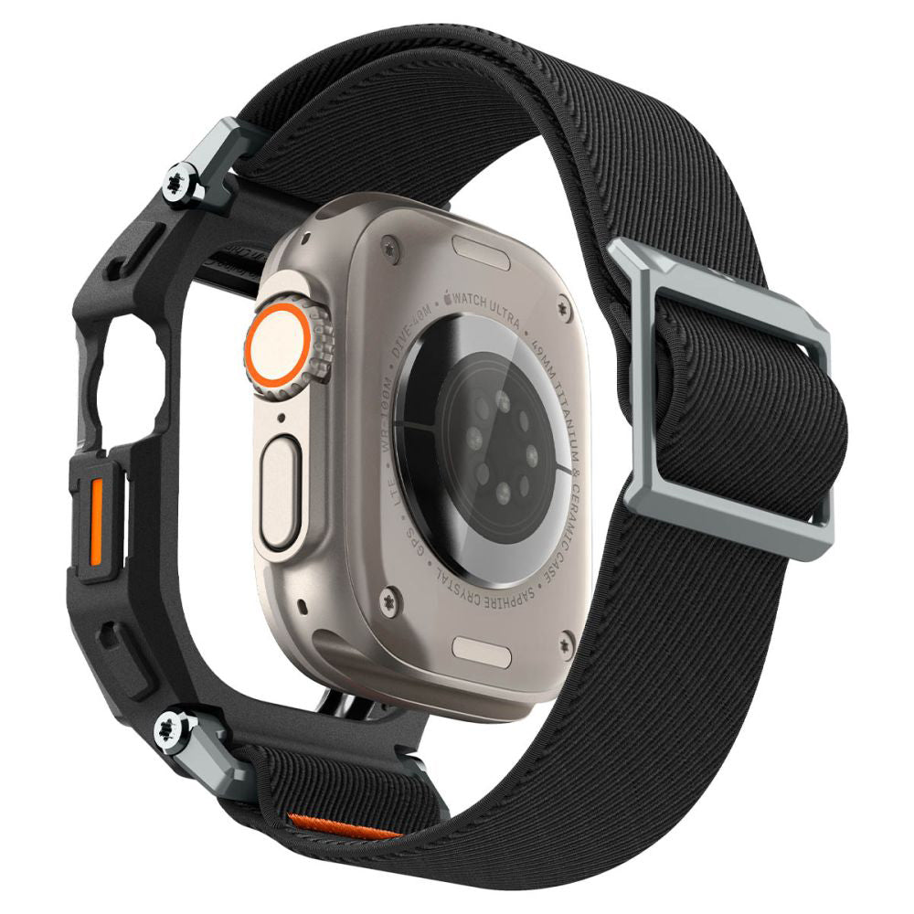 Ovitek Spigen Lite Fit Pro za Apple Watch Ultra Series, mat črn ACS07104