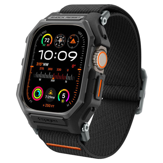 Ovitek Spigen Lite Fit Pro za Apple Watch Ultra Series, mat črn ACS07104