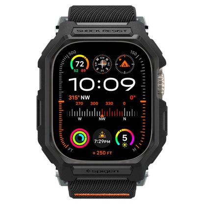 Ovitek Spigen Lite Fit Pro za Apple Watch Ultra Series, mat črn ACS07104